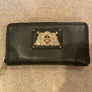Juicy couture wallet black & gold